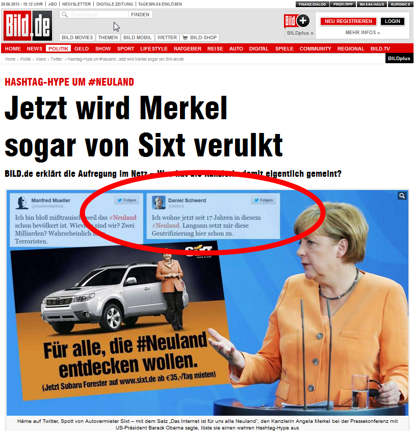 2013_06_20_19_14_32_Hashtag_Hype_um_Neuland_Jetzt_wird_Merkel_sogar_von_Sixt_verulkt_Politik_Inl