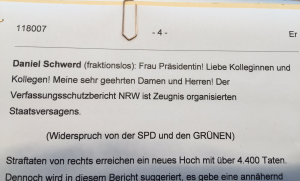 Widerspruch von SPD und Grünen